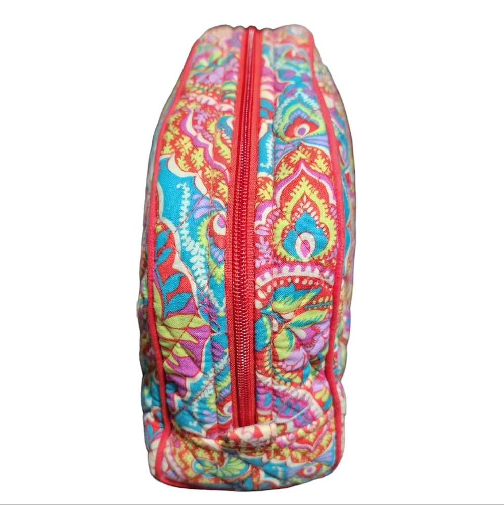 NWT Vera Bradley Folkloric Foral Quilted Bag Large, "Print Paisley in Paradise" - Picture 5 of 6